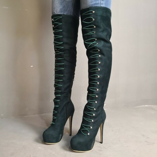 women's lace up boots no zipper